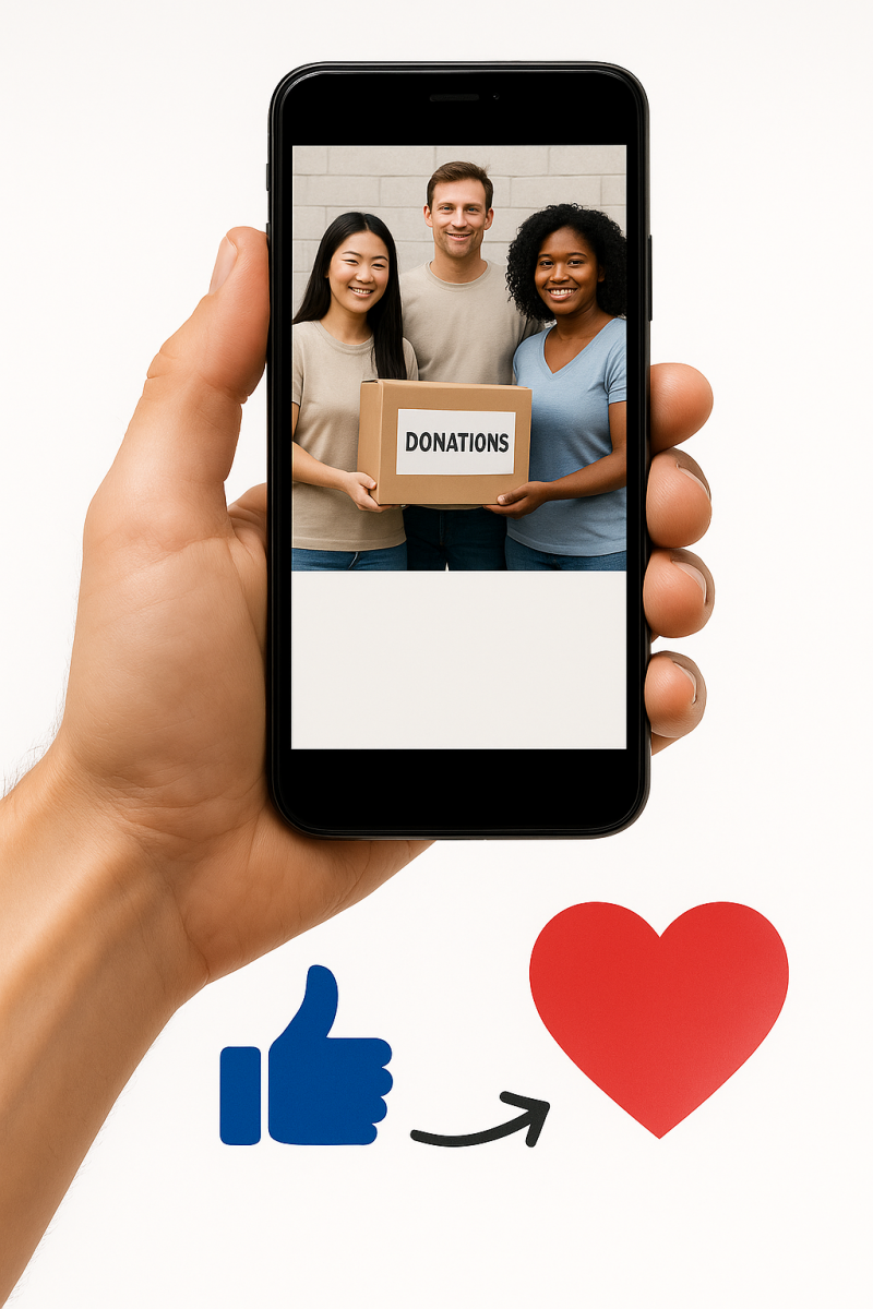 Figure 3: Empathy to share: when the feed feels and helps