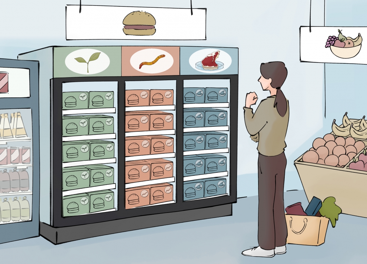 Figure 1: Potential scenario for a future visit to the supermarket Figure 1: Potential scenario for a future visit to the supermarket